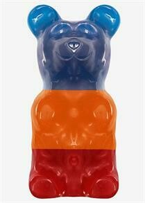 World&#39;s Largest Gummy Bear - Flavors (Blue Raspberry, Orange &amp; Cherry)