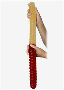 World&#39;s Largest Gummy Worm - Pineapple Cherry