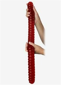 World&#39;s Largest Gummy Worm - Cherry