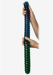 World&#39;s Largest Gummy Worm - Blue Raspberry Sour Apple