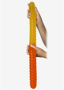 World&#39;s Largest Gummy Worm - Lemon Orange