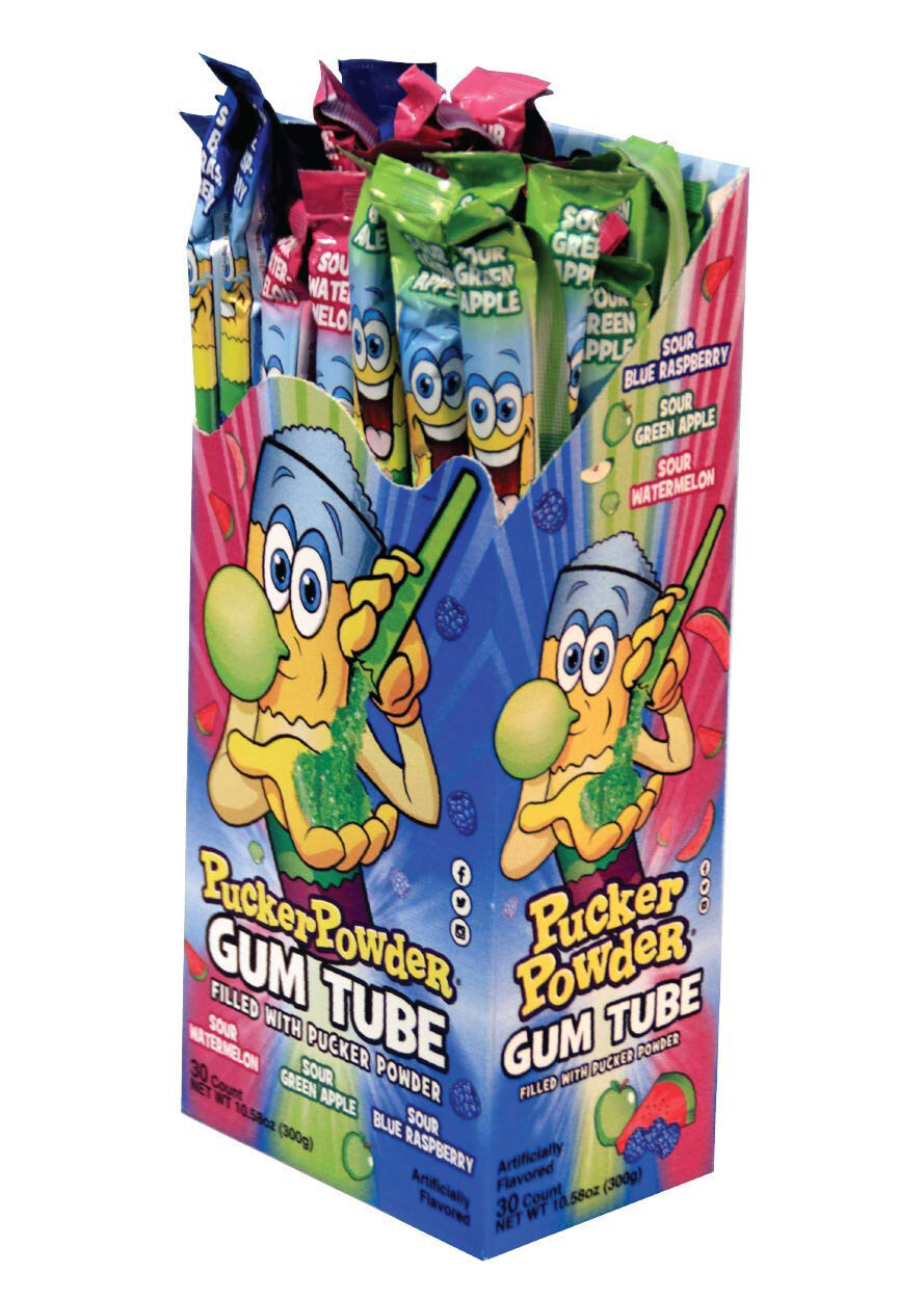 Pucker Powder Gum Tube