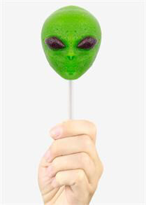Gummy Alien Head