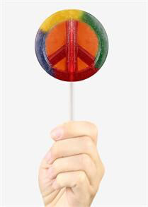 Gummy Peace Sign