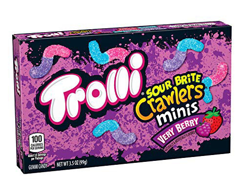 Trolli Sour Brite Crawlers Mini’s - Very Berry