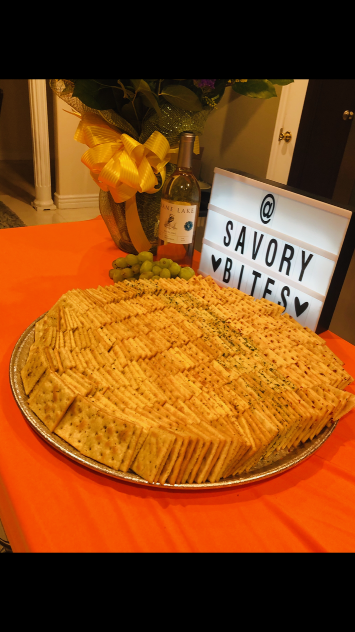 Medium Platter (Aprox. Qty 260 -Choose 4 Flavors) NOT AVAILABLE FOR SHIPPING