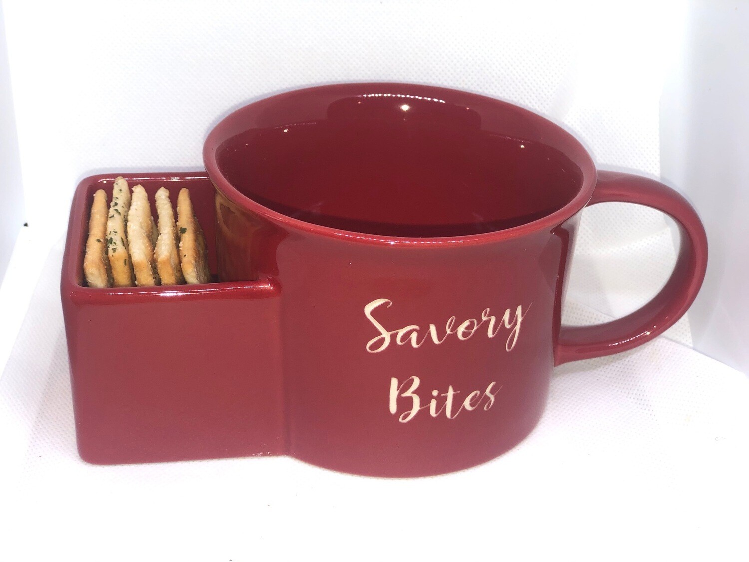 Savory Bites Dipping Bowl (Only RED Available)