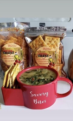 Savory Bites Dipping Bowl (Only RED Available)