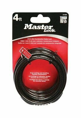 Hjólalás Master Lock með lykli eða tölum
