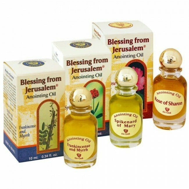 Blessing from Jerusalem - Anointing oil Set Blessing from Jerusalem - Anointing oil Set