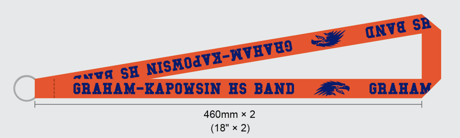 GKHS Band Lanyard GKHS Band Lanyard