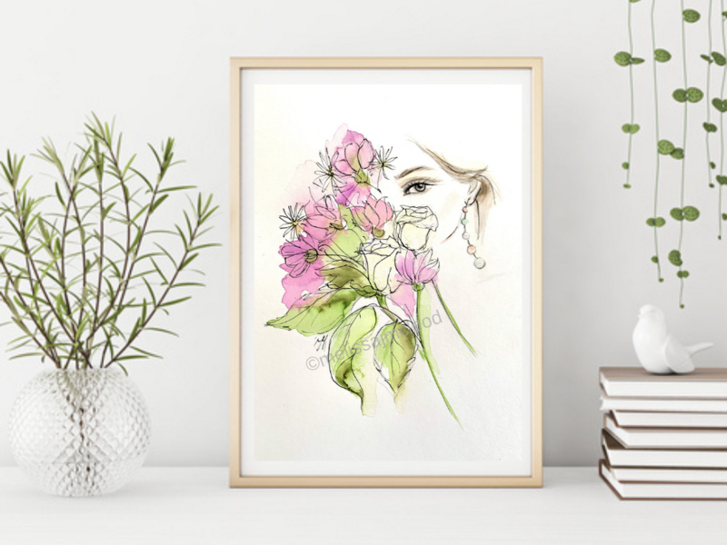Fine Art Giclée Print - Lilac Love
