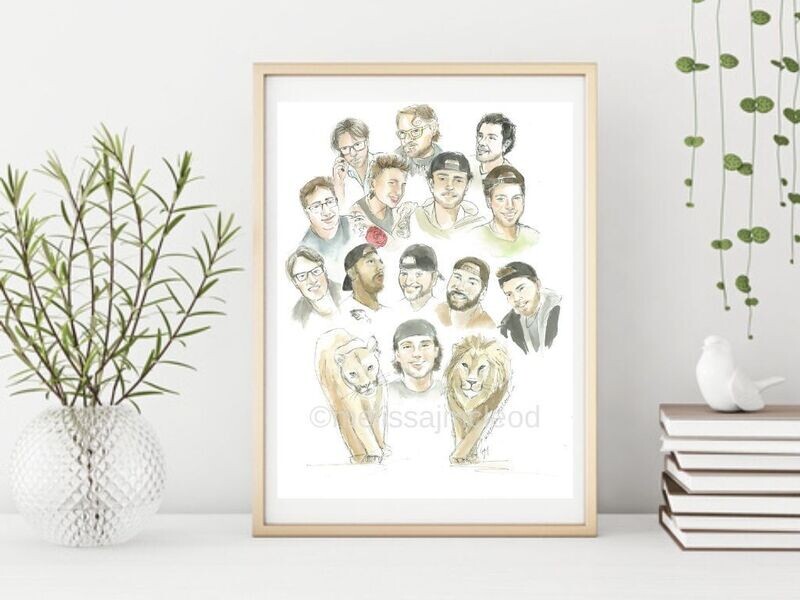 @whiteyy18 Print "Kings, Male Cougar and Queen" A4 Fine Art Print (21cm x30cm) Please donate to St.Jude (link in description) or to a charity of your choice. @whiteyy18 Print "Kings, Male Cougar and Queen" A4 Fine Art Print (21cm x30cm) Please donate to St.Jude (link in description) or to a charity of your choice.