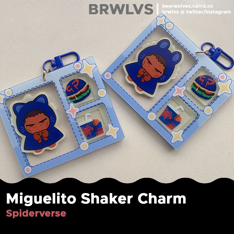 Miguelito Shaker Charms