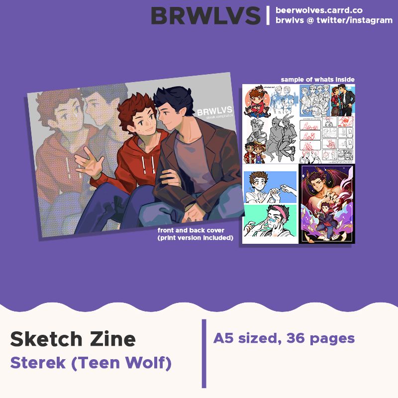 Sterek Sketch Zine