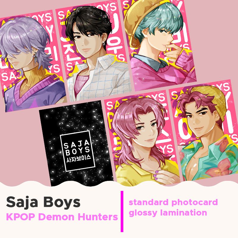 KPDH: Saja Boys Photocards &amp; Print