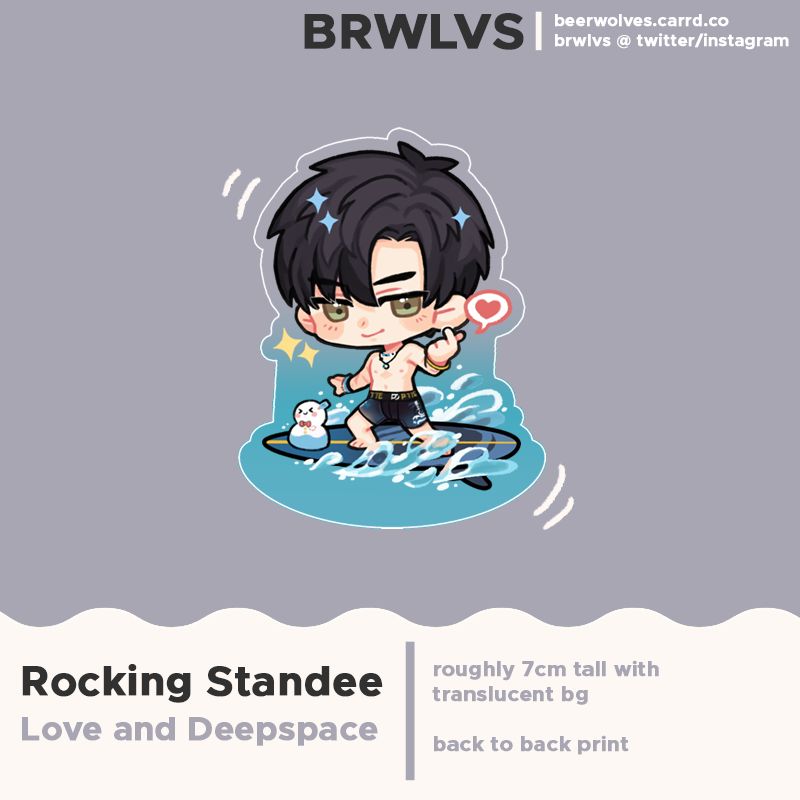 LaDs Zayne Rocking Standee
