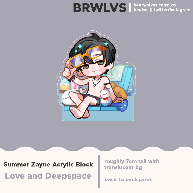 LaDs Zayne Summer Standee