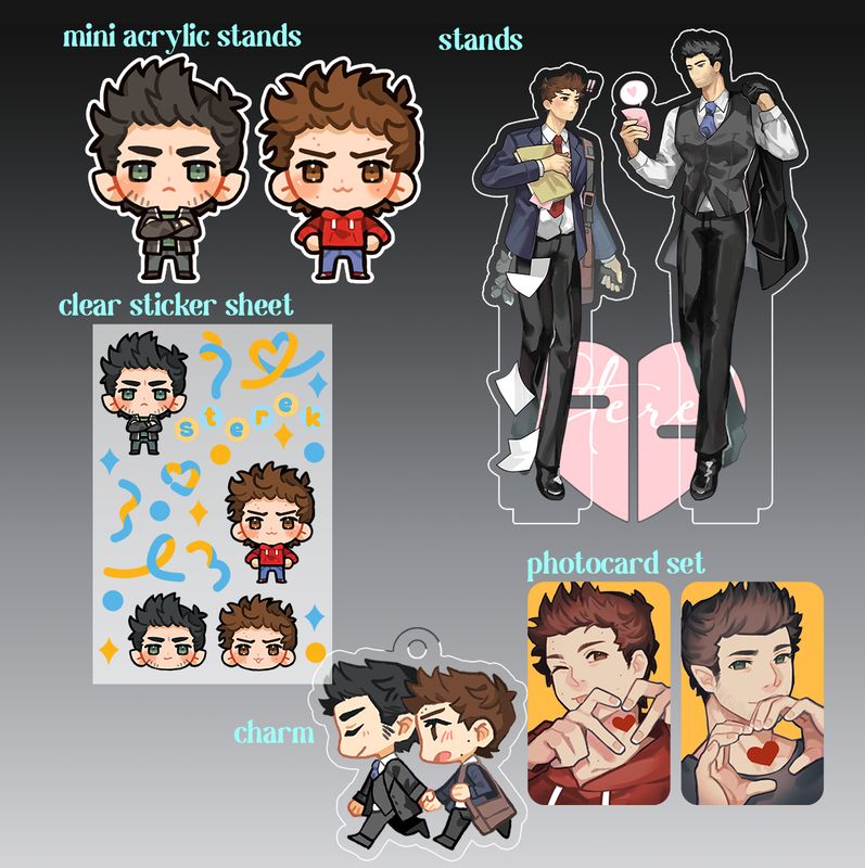 Sterek Blushcon Items