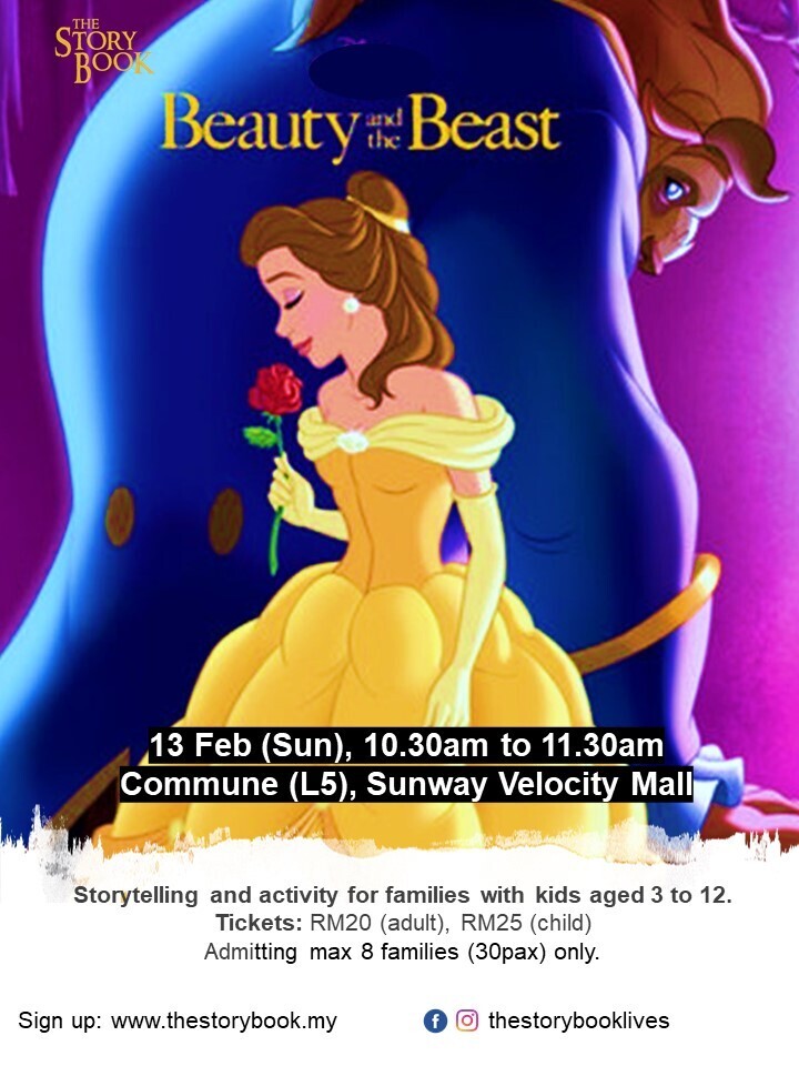 Beauty and the Beast at Sunway Velocity