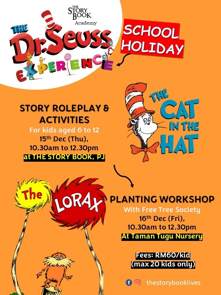 Dr Seuss School Holiday Experience