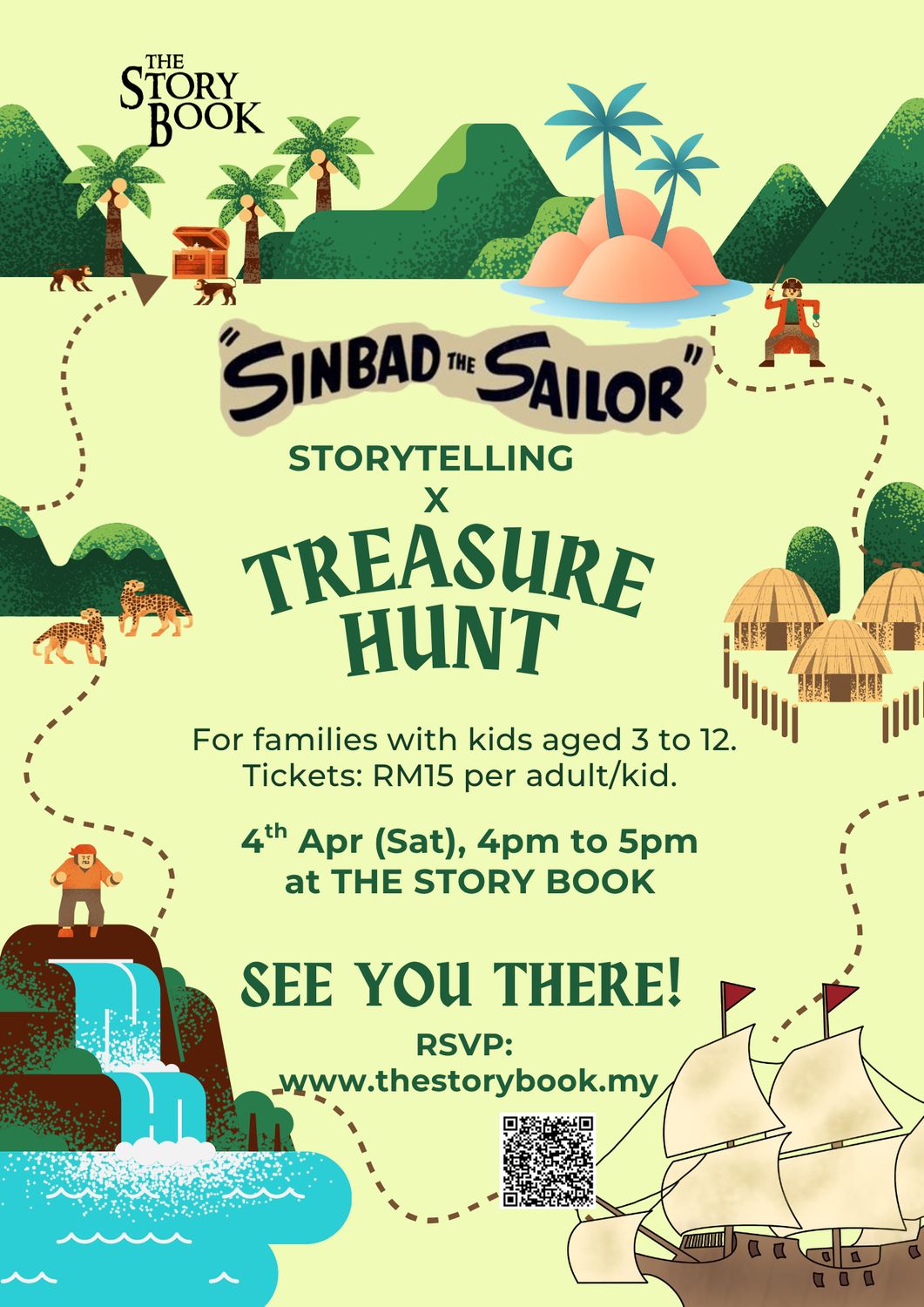 Storytelling of Sinbad the Sailor