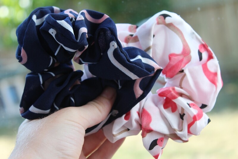 Flamingo Scrunchie