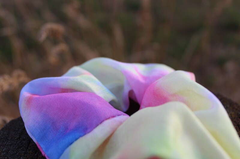 Neon scrunchies