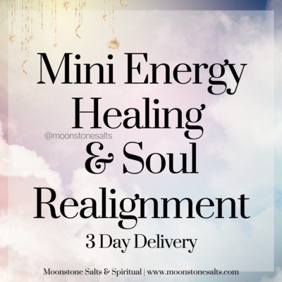 Mini Energy Healing, Soul Realignment Reading
