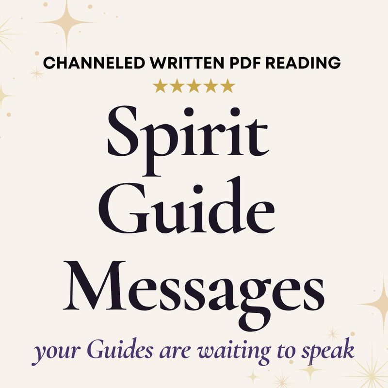 Spirit Guide Messages Reading (Written PDF)