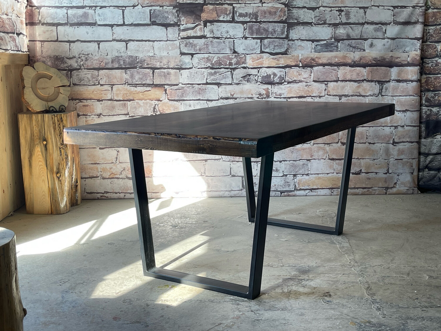 This Table Is In Stock - Emmaline Beetle Kill Dining Table