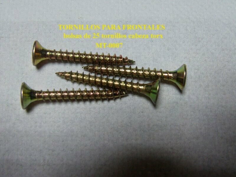 TORNILLOS PARA EL MONTAJE DE FRONTALES  40*35MM