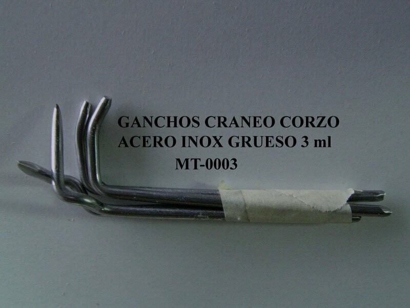 HERRAJE PARA EL MONTAJE DE CRANEOS DE CORZO