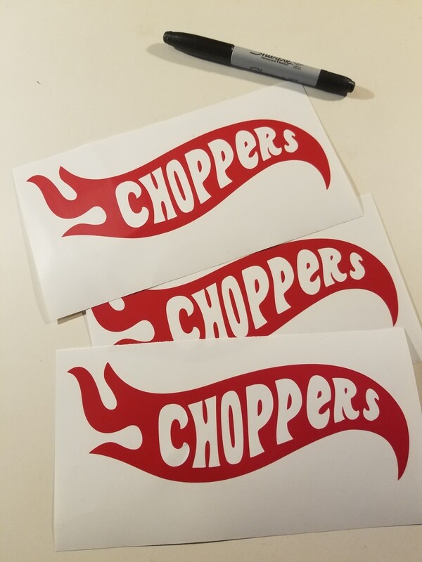 CHOPPERS STICKER (DIE CUT)