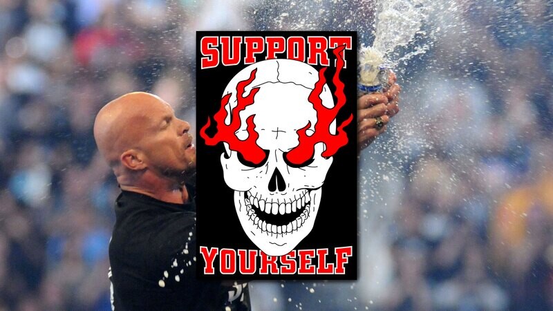 STONE COLD STICKER