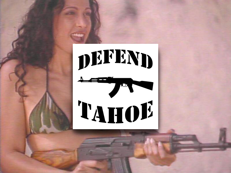 DEFEND TAHOE STICKER