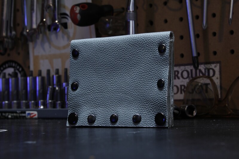 STORM GRAY 2 LEATHER WALLET