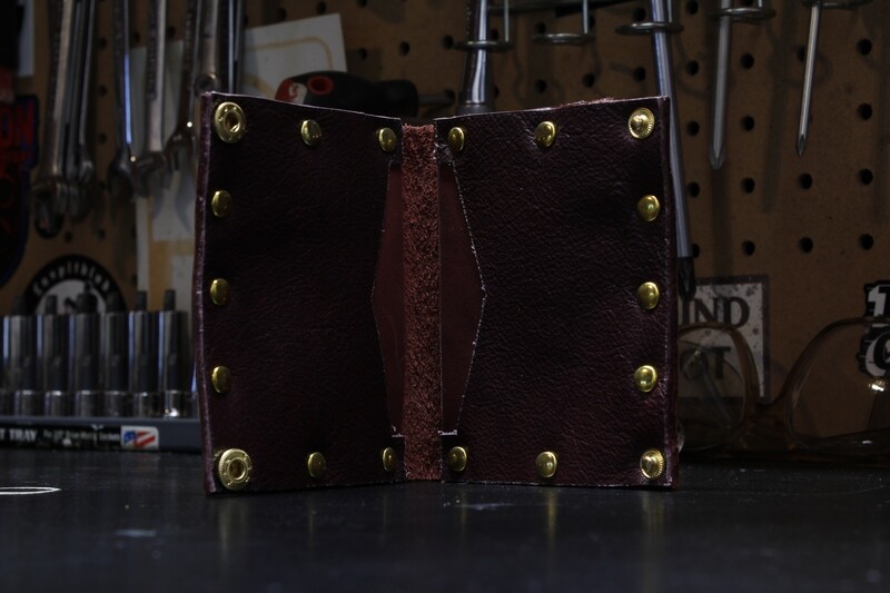 BIKER WALLET (OX BLOOD 2)