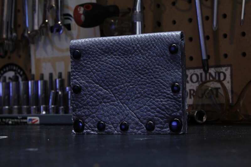 STORM GRAY 3 LEATHER WALLET