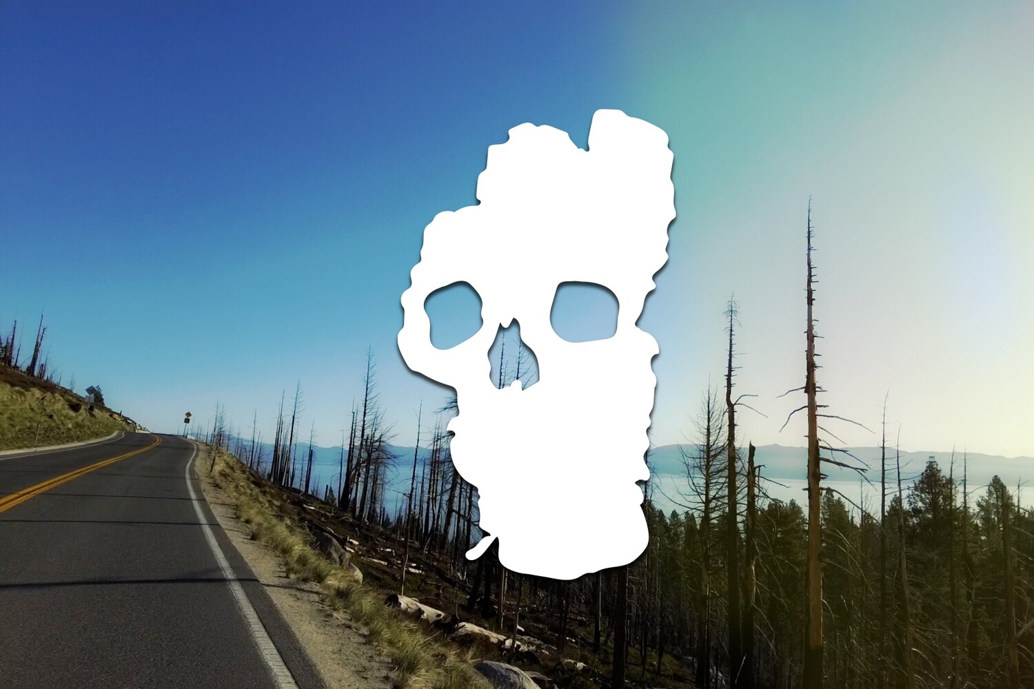 TAHOE DEADBEAT DIE CUT STICKER
