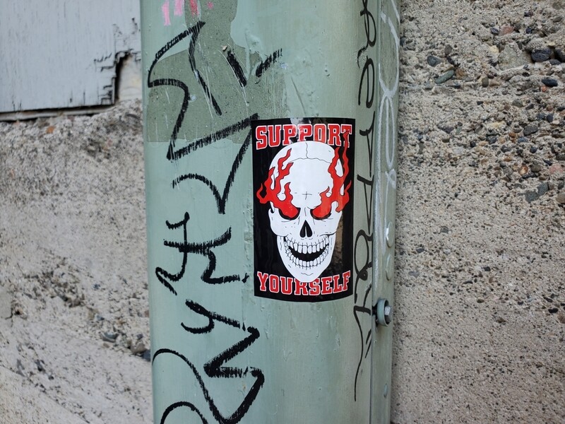 STONE COLD STICKER