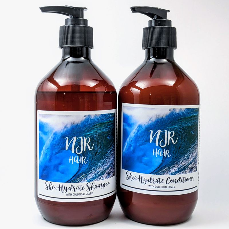 Shea Hydrate Curl Shampoo & Conditioner Pack two bottles 500ml
