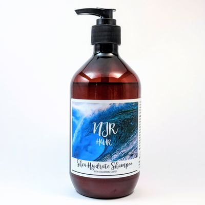 Shea hydrate curl shampoo bottle 500ml
