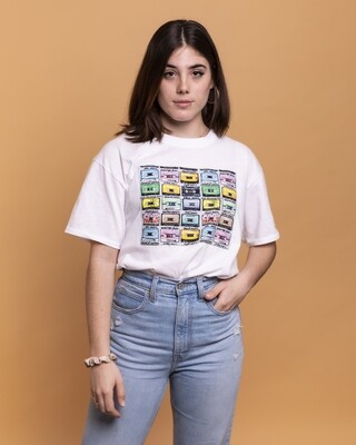 Camiseta Cassettes unisex