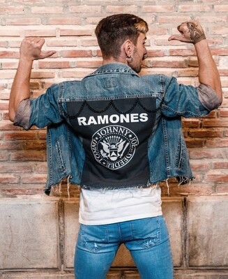 Cazadora custom Ramones