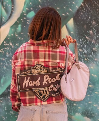 Camisa custom franela Hard Rock