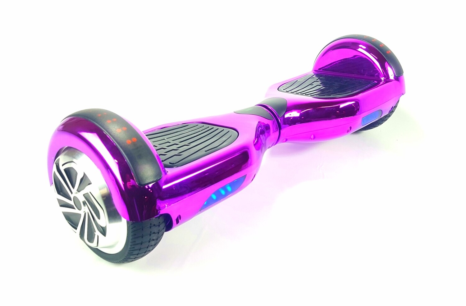 Chrome Purple Segway Hoverboard LED 6.5&quot; Self Balancing Scooter