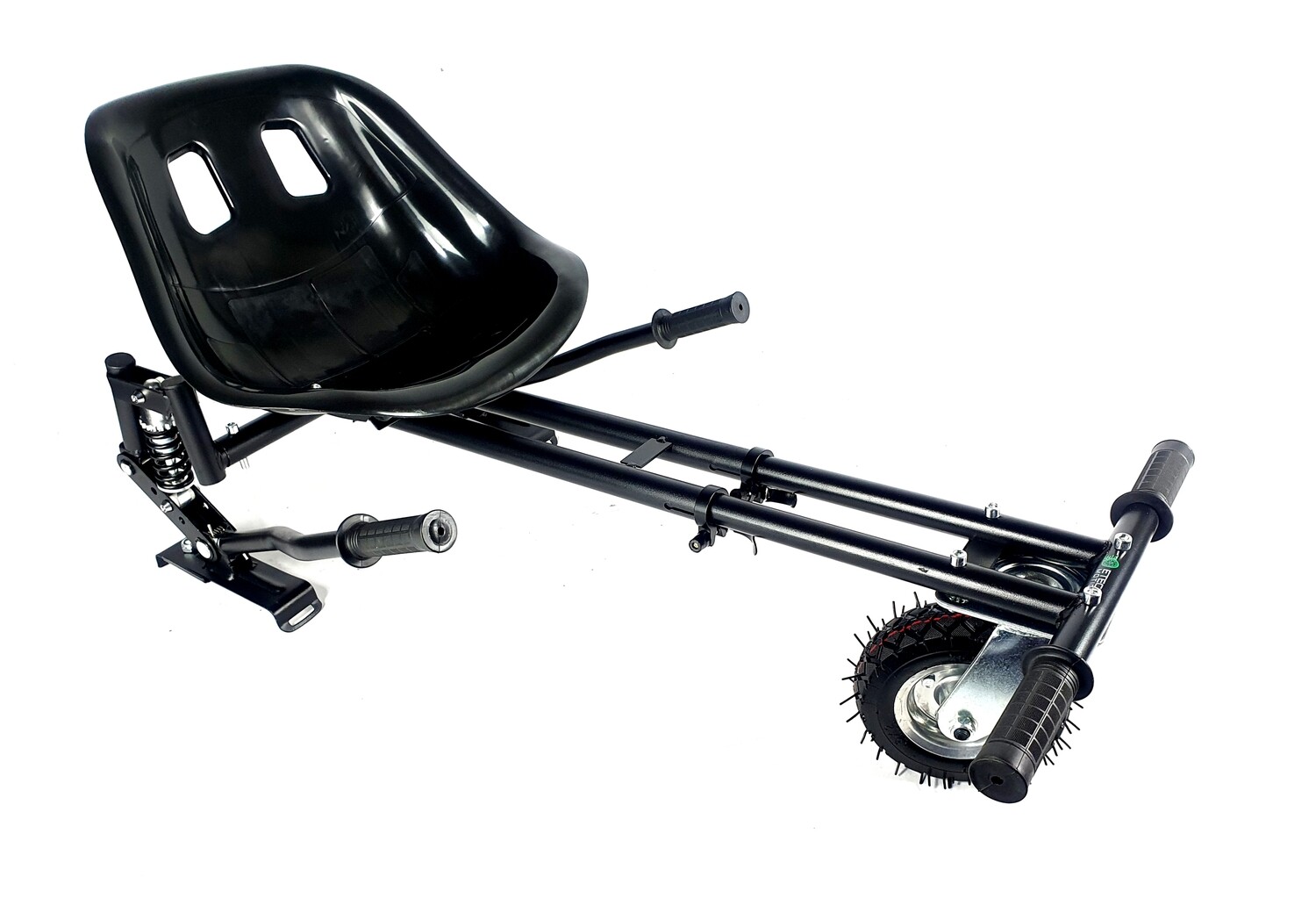Black Suspension HoverKart Go Kart Conversion For Hoverboard Segway HK7-SR