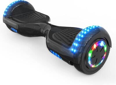 Black 6.5 LED Wheel Hoverboard Electric Self Balance Scooter