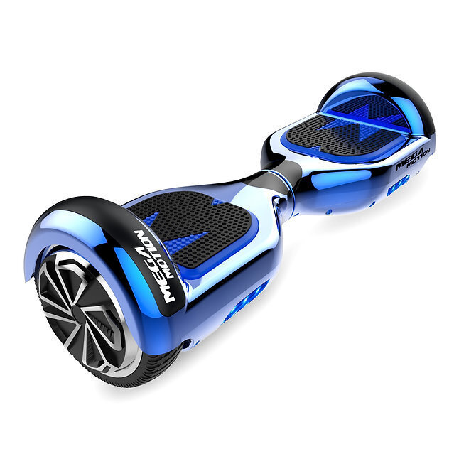 Chrome Blue 6.5 Hoverboard Electric Segway Scooter